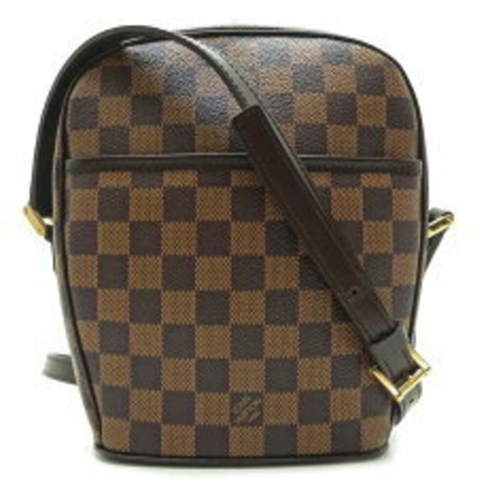 Louis Vuitton Ipanema Shoulder Bag Damier Ebene Brown
